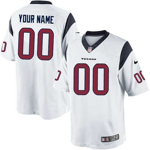 Men Nike Houston Texans Customized White Team Color Stitched NFL Game Jersey,We sell and wholesale Men Nike Houston Texans Customized White Team Color Stitched NFL Game Jersey on line form chian!