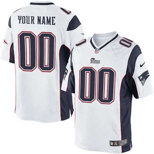 Men Nike New England Patriots Customized White Team Color Stitched NFL Game Jersey,We sell and wholesale Men Nike New England Patriots Customized White Team Color Stitched NFL Game Jersey on line form chian!