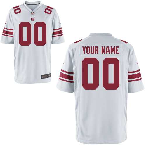 Men Nike New York Giants Customized White Team Color Stitched NFL Game Jersey,We sell and wholesale Men Nike New York Giants Customized White Team Color Stitched NFL Game Jersey on line form chian!