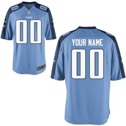 Men Nike Tennessee Titans Customized Light Blue Team Color Stitched NFL Game Jersey,We sell and wholesale Men Nike Tennessee Titans Customized Light Blue Team Color Stitched NFL Game Jersey on line form chian!