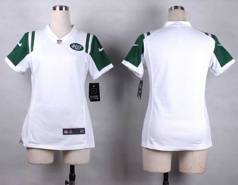 Women Nike New York Jets Customized White Team Color Stitched NFL Game Jersey,We sell and wholesale Women Nike New York Jets Customized White Team Color Stitched NFL Game Jersey on line form chian!