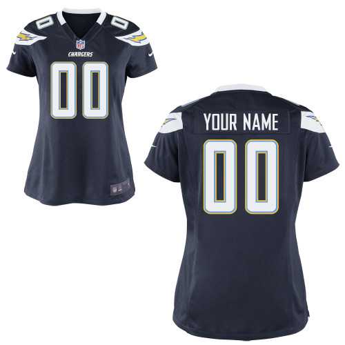 Women Nike San Diego Chargers Customized Navy Blue Team Color Stitched NFL Game Jersey,We sell and wholesale Women Nike San Diego Chargers Customized Navy Blue Team Color Stitched NFL Game Jersey on line form chian!