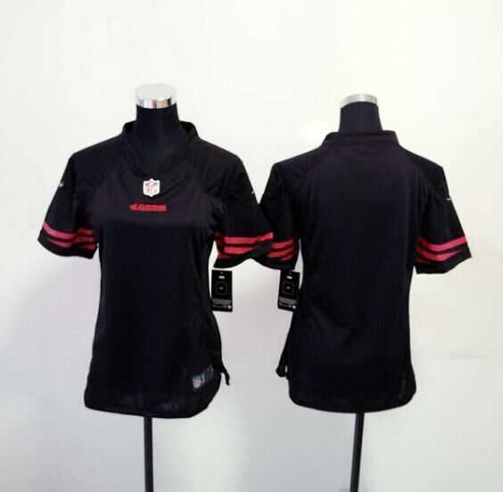 Women Nike San Francisco 49ers Customized Black Team Color Stitched NFL Game Jersey,We sell and wholesale Women Nike San Francisco 49ers Customized Black Team Color Stitched NFL Game Jersey on line form chian!