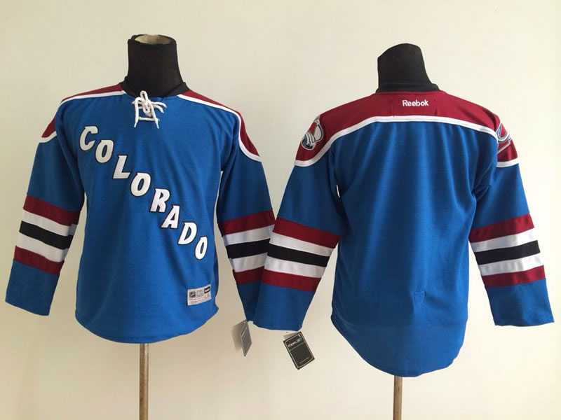 Youth Colorado Avalanche Customized Blue Stitched Hockey Jersey,We sell and wholesale Youth Colorado Avalanche Customized Blue Stitched Hockey Jersey on line form chian!