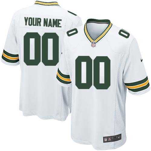 Youth Nike Green Bay Packers Customized White Team Color Stitched NFL Game Jersey,We sell and wholesale Youth Nike Green Bay Packers Customized White Team Color Stitched NFL Game Jersey on line form chian!