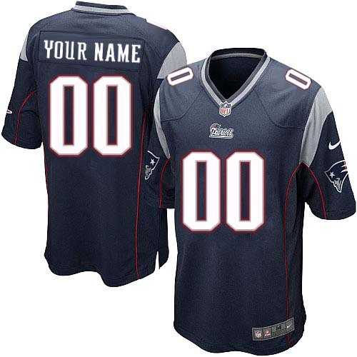 Youth Nike New England Patriots Customized Navy Blue Team Color Stitched NFL Game Jersey,We sell and wholesale Youth Nike New England Patriots Customized Navy Blue Team Color Stitched NFL Game Jersey on line form chian!