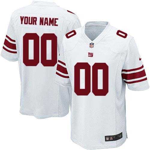 Youth Nike New York Giants Customized White Team Color Stitched NFL Game Jersey,We sell and wholesale Youth Nike New York Giants Customized White Team Color Stitched NFL Game Jersey on line form chian!