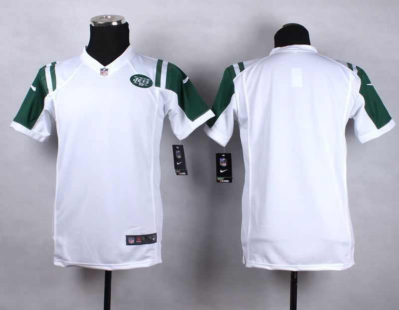 Youth Nike New York Jets Customized White Team Color Stitched NFL Game Jersey,We sell and wholesale Youth Nike New York Jets Customized White Team Color Stitched NFL Game Jersey on line form chian!