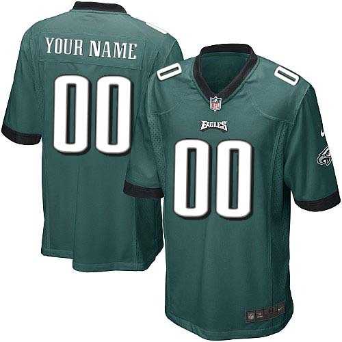 Youth Nike Philadelphia Eagles Customized Green Team Color Stitched NFL Game Jersey,We sell and wholesale Youth Nike Philadelphia Eagles Customized Green Team Color Stitched NFL Game Jersey on line form chian!