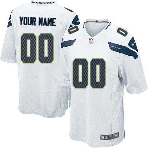 Youth Nike Seattle Seahawks Customized White Team Color Stitched NFL Game Jersey,We sell and wholesale Youth Nike Seattle Seahawks Customized White Team Color Stitched NFL Game Jersey on line form chian!