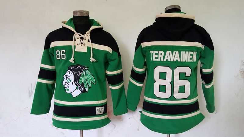 Chicago Blackhawks #86 Teuvo Teravainen Green Sawyer Hooded Sweatshirt Stitched NHL Hoodie,We sell and wholesale Chicago Blackhawks #86 Teuvo Teravainen Green Sawyer Hooded Sweatshirt Stitched NHL Hoodie on line form chian!