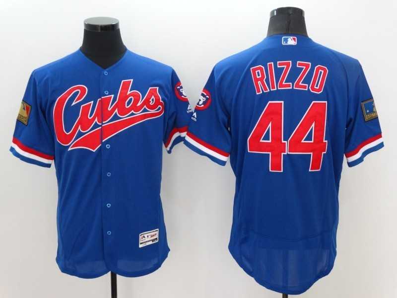 Chicago Cubs #44 Anthony Rizzo Blue 2016 Flexbase Collection Stitched Baseball Jersey,We sell and wholesale Chicago Cubs #44 Anthony Rizzo Blue 2016 Flexbase Collection Stitched Baseball Jersey on line form chian!