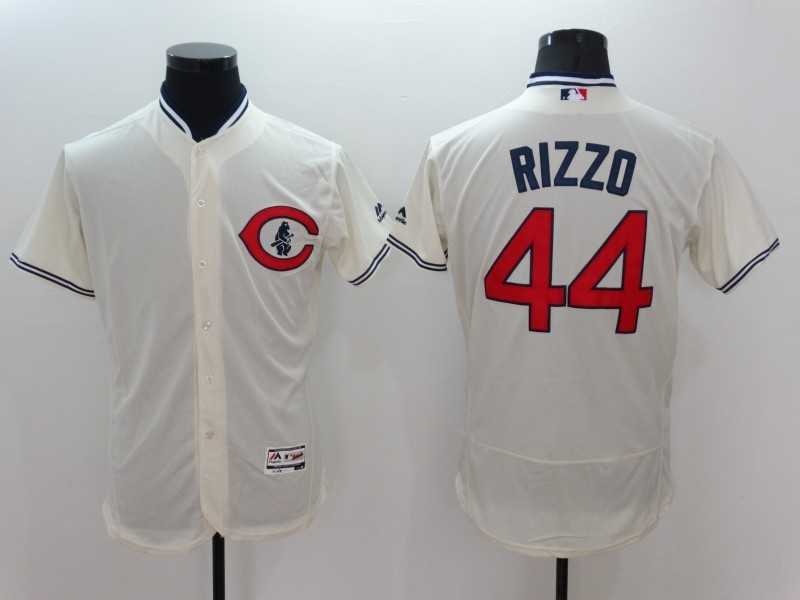 Chicago Cubs #44 Anthony Rizzo Cream 2016 Flexbase Collection Stitched Baseball Jersey,We sell and wholesale Chicago Cubs #44 Anthony Rizzo Cream 2016 Flexbase Collection Stitched Baseball Jersey on line form chian!