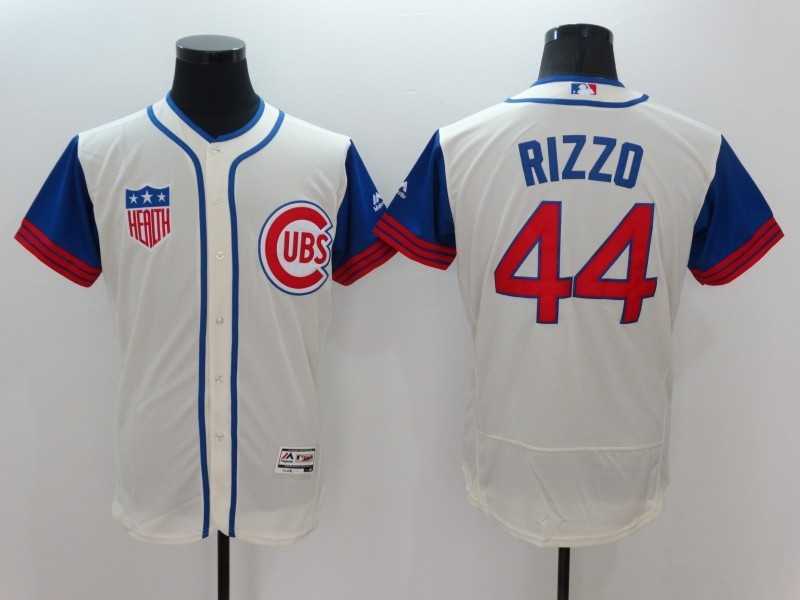 Chicago Cubs #44 Anthony Rizzo Mitchell And Ness Cream Flexbase Collection Stitched Baseball Jersey,We sell and wholesale Chicago Cubs #44 Anthony Rizzo Mitchell And Ness Cream Flexbase Collection Stitched Baseball Jersey on line form chian!