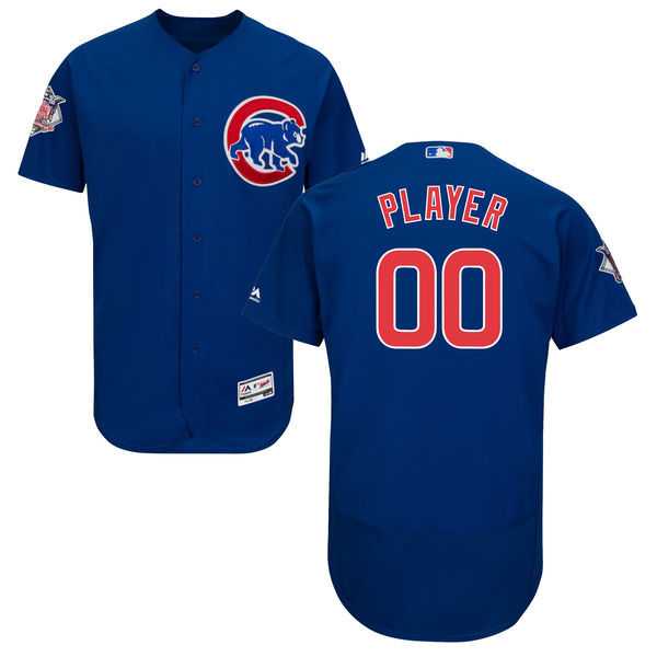 Chicago Cubs Customized Majestic Flexbase Collection Stitched Baseball WEM Jersey - Royal Blue,We sell and wholesale Chicago Cubs Customized Majestic Flexbase Collection Stitched Baseball WEM Jersey - Royal Blue on line form chian!