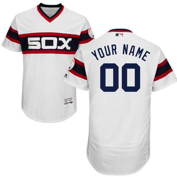 Chicago White Sox Customized Majestic Flexbase Collection Stitched Baseball WEM Jersey - White Navy Blue,We sell and wholesale Chicago White Sox Customized Majestic Flexbase Collection Stitched Baseball WEM Jersey - White Navy Blue on line form chian!