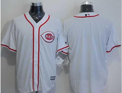 Cincinnati Reds Customized Men's White New Cool Base Stitched Baseball Jersey,We sell and wholesale Cincinnati Reds Customized Men's White New Cool Base Stitched Baseball Jersey on line form chian!