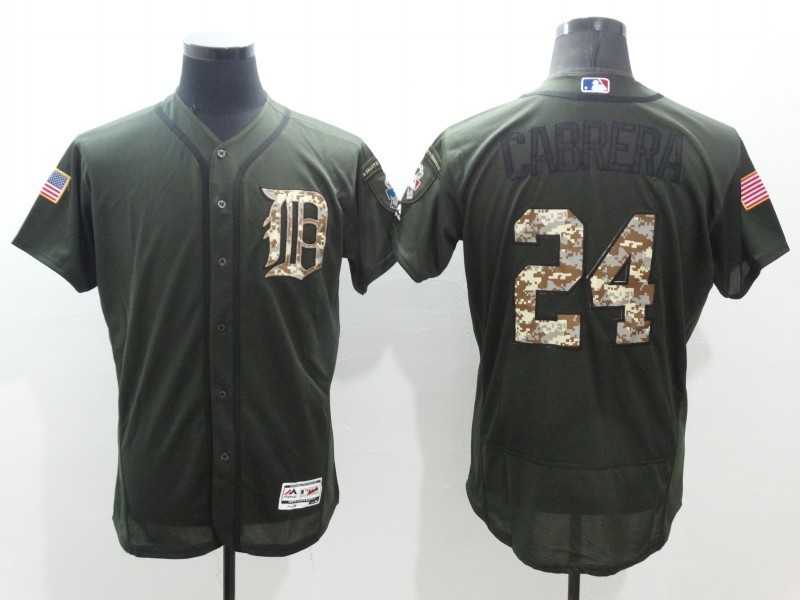 Detroit Tigers #24 Miguel Cabrera Green Salute To Service 2016 Flexbase Collection Stitched Baseball Jersey,We sell and wholesale Detroit Tigers #24 Miguel Cabrera Green Salute To Service 2016 Flexbase Collection Stitched Baseball Jersey on line form chian!