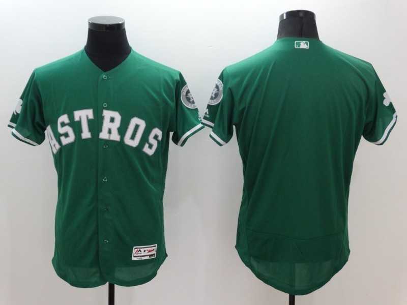 Houston Astros Customized Men's Green Celtic Flexbase Collection Stitched Baseball Jersey,We sell and wholesale Houston Astros Customized Men's Green Celtic Flexbase Collection Stitched Baseball Jersey on line form chian!