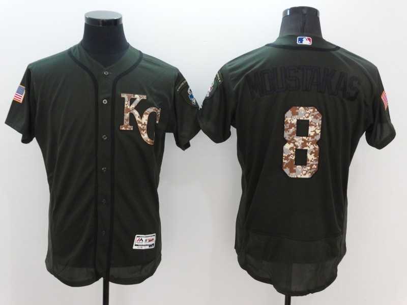 Kansas City Royals #8 Mike Moustakas Green Salute To Service 2016 Flexbase Collection Stitched Baseball Jersey,We sell and wholesale Kansas City Royals #8 Mike Moustakas Green Salute To Service 2016 Flexbase Collection Stitched Baseball Jersey on line form chian!