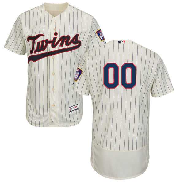 Minnesota Twins Customized Majestic Flexbase Collection Stitched Baseball WEM Jersey - Cream Navy Blue,We sell and wholesale Minnesota Twins Customized Majestic Flexbase Collection Stitched Baseball WEM Jersey - Cream Navy Blue on line form chian!