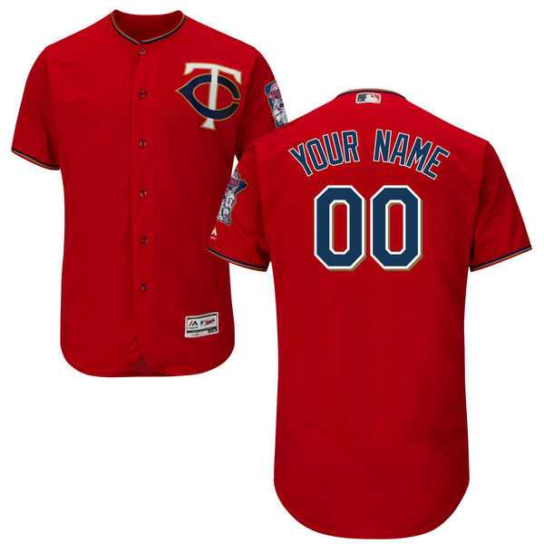 Minnesota Twins Customized Majestic Flexbase Collection Stitched Baseball WEM Jersey - Red,We sell and wholesale Minnesota Twins Customized Majestic Flexbase Collection Stitched Baseball WEM Jersey - Red on line form chian!