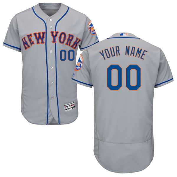 New York Mets Customized Majestic Flexbase Collection Stitched Baseball WEM Jersey - Gray,We sell and wholesale New York Mets Customized Majestic Flexbase Collection Stitched Baseball WEM Jersey - Gray on line form chian!