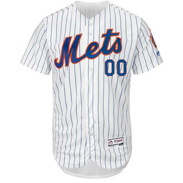 New York Mets Customized Majestic Flexbase Collection Stitched Baseball WEM Jersey - White Royal Blue,We sell and wholesale New York Mets Customized Majestic Flexbase Collection Stitched Baseball WEM Jersey - White Royal Blue on line form chian!