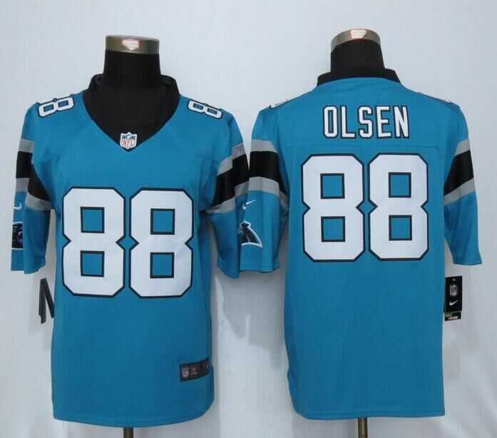 Nike Limited Carolina Panthers #88 Olsen Blue Stitched NFL Jersey,We sell and wholesale Nike Limited Carolina Panthers #88 Olsen Blue Stitched NFL Jersey on line form chian!