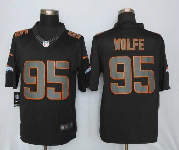 Nike Limited Denver Broncos #95 Wolfe Impact Black Stitched NFL Jersey,We sell and wholesale Nike Limited Denver Broncos #95 Wolfe Impact Black Stitched NFL Jersey on line form chian!