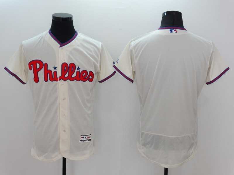 Philadelphia Phillies Customized Men's Cream Flexbase Collection Stitched Baseball Jersey,We sell and wholesale Philadelphia Phillies Customized Men's Cream Flexbase Collection Stitched Baseball Jersey on line form chian!