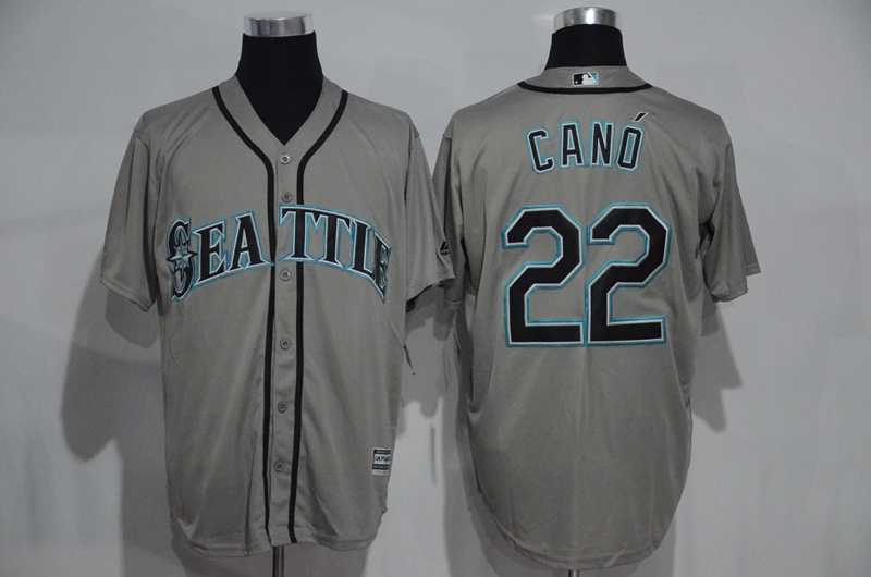 Seattle Mariners #22 Cano Gray New Cool Base Stitched Baseball Jersey,We sell and wholesale Seattle Mariners #22 Cano Gray New Cool Base Stitched Baseball Jersey on line form chian!