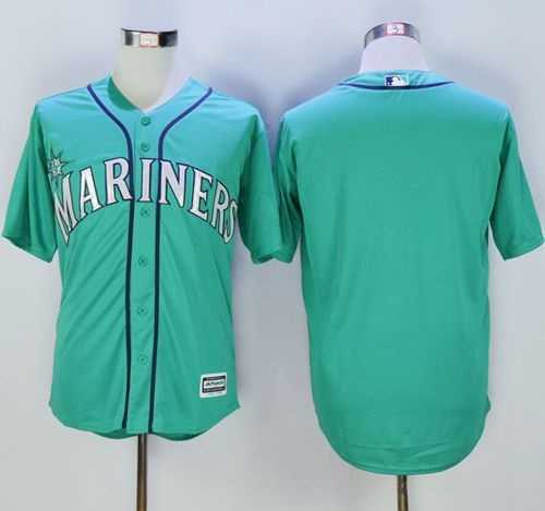 Seattle Mariners Customized Men's Green New Cool Base Stitched Baseball Jersey,We sell and wholesale Seattle Mariners Customized Men's Green New Cool Base Stitched Baseball Jersey on line form chian!