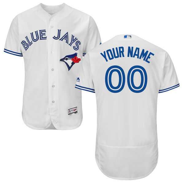 Toronto Blue Jays Customized Majestic Flexbase Collection Stitched Baseball WEM Jersey - White,We sell and wholesale Toronto Blue Jays Customized Majestic Flexbase Collection Stitched Baseball WEM Jersey - White on line form chian!