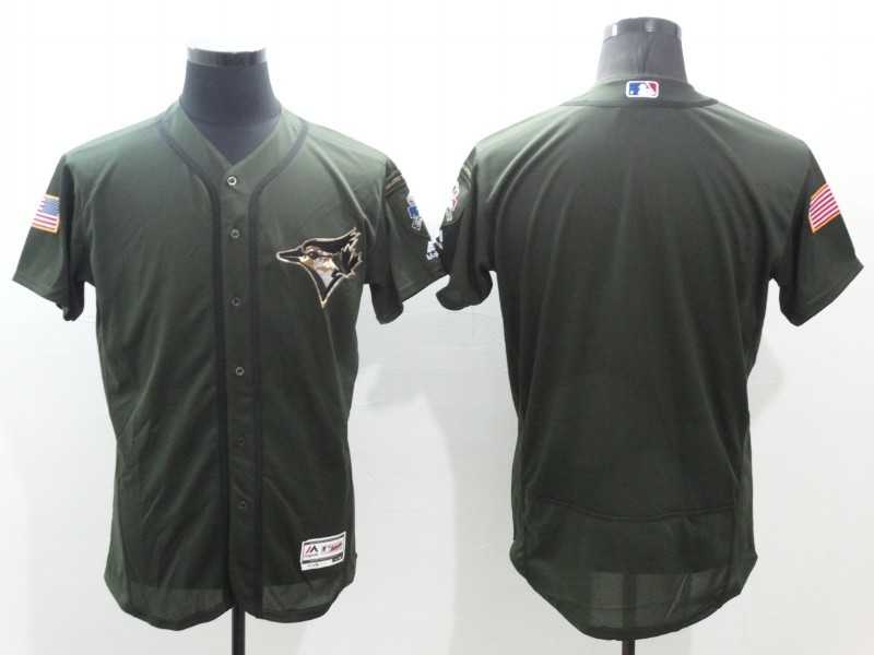 Toronto Blue Jays Customized Men's Green Salute To Service Flexbase Collection Stitched Baseball Jersey,We sell and wholesale Toronto Blue Jays Customized Men's Green Salute To Service Flexbase Collection Stitched Baseball Jersey on line form chian!