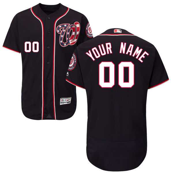 Washington Nationals Customized Majestic Flexbase Collection Stitched Baseball WEM Jersey - Navy Blue,We sell and wholesale Washington Nationals Customized Majestic Flexbase Collection Stitched Baseball WEM Jersey - Navy Blue on line form chian!