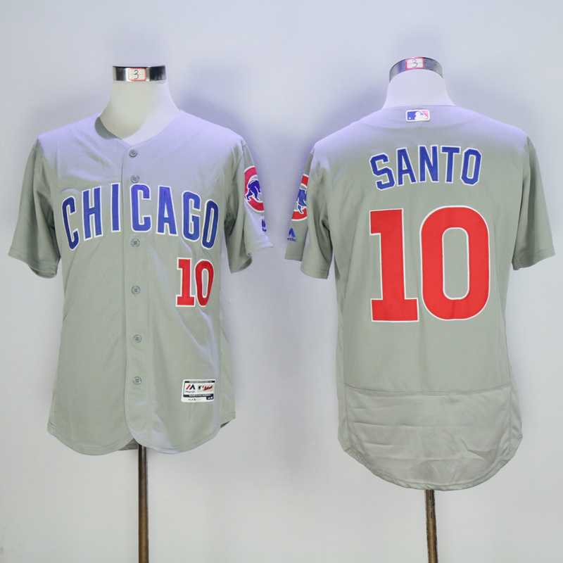 Chicago Cubs #10 Ron Santo Mitchell And Ness Gray Flexbase Collection Stitched Jersey,We sell and wholesale Chicago Cubs #10 Ron Santo Mitchell And Ness Gray Flexbase Collection Stitched Jersey on line form chian!