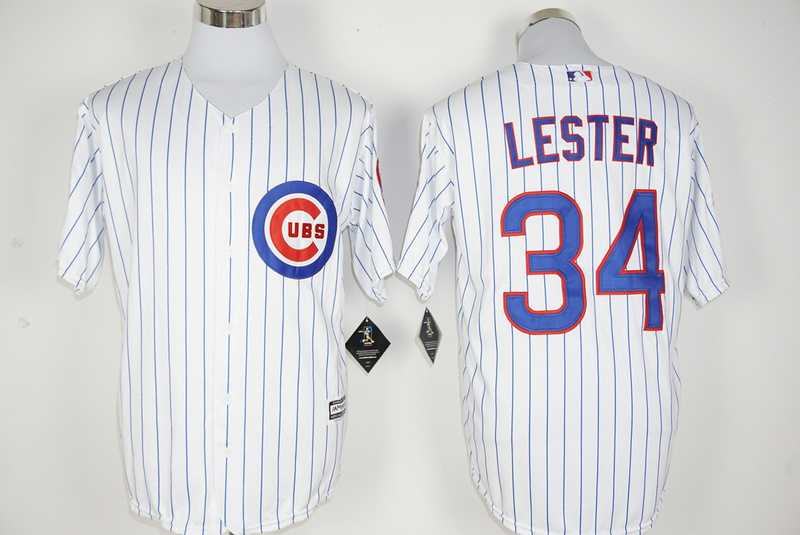 Chicago Cubs #34 Jon Lester White New Cool Base Stitched MLB Jersey,We sell and wholesale Chicago Cubs #34 Jon Lester White New Cool Base Stitched MLB Jersey on line form chian!