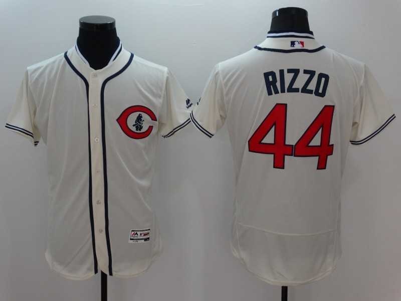 Chicago Cubs #44 Anthony Rizzo Cream (Black Pinstripe) 2016 Flexbase Collection Stitched Baseball Jersey,We sell and wholesale Chicago Cubs #44 Anthony Rizzo Cream (Black Pinstripe) 2016 Flexbase Collection Stitched Baseball Jersey on line form chian!