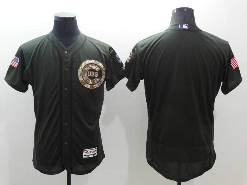 Chicago Cubs Customized Men's Green Salute To Service Flexbase Collection Stitched Baseball Jersey,We sell and wholesale Chicago Cubs Customized Men's Green Salute To Service Flexbase Collection Stitched Baseball Jersey on line form chian!