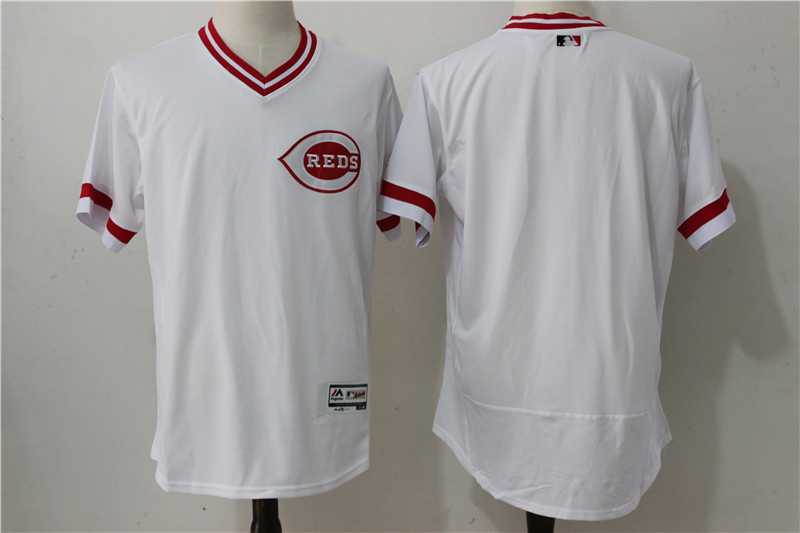 Cincinnati Reds Customized Men's Mitchell And Ness White 2016 Flexbase Authentic Collection Stitched Baseball Jersey,We sell and wholesale Cincinnati Reds Customized Men's Mitchell And Ness White 2016 Flexbase Authentic Collection Stitched Baseball Jersey on line form chian!