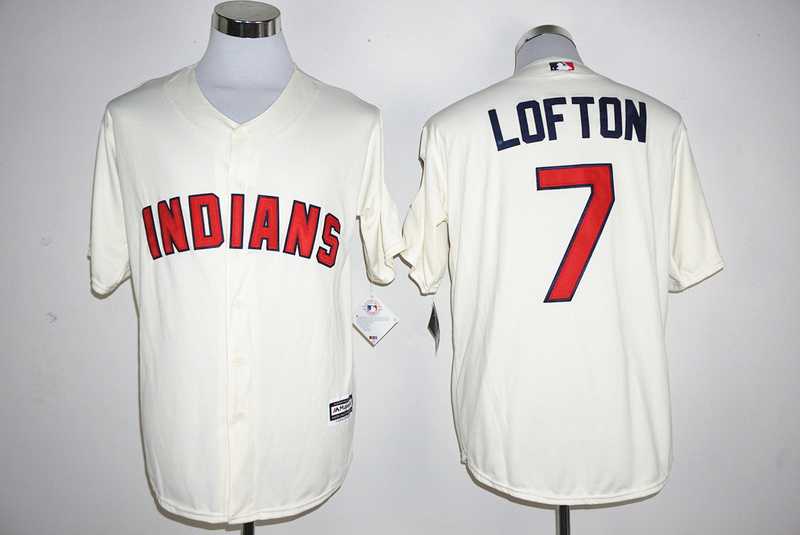 Cleveland Indians #7 Kenny Lofton Cream New Cool Base Stitched Baseball Jersey,We sell and wholesale Cleveland Indians #7 Kenny Lofton Cream New Cool Base Stitched Baseball Jersey on line form chian!