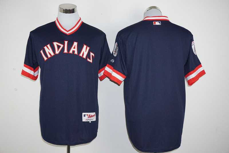 Cleveland Indians Blank Mitchell And Ness Navy Blue New Cool Base Stitched Baseball Jersey,We sell and wholesale Cleveland Indians Blank Mitchell And Ness Navy Blue New Cool Base Stitched Baseball Jersey on line form chian!
