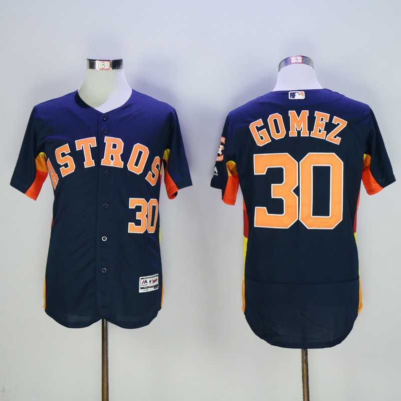 Houston Astros #30 Carlos Gomez New Navy Blue  2016 Flexbase Collection Stitched Baseball Jersey,We sell and wholesale Houston Astros #30 Carlos Gomez New Navy Blue  2016 Flexbase Collection Stitched Baseball Jersey on line form chian!