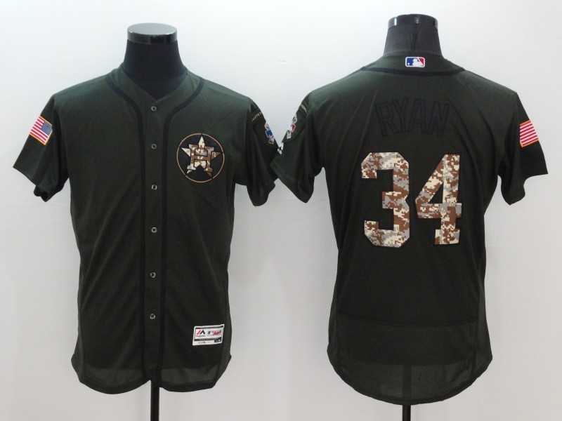 Houston Astros #34 Nolan Ryan Green Salute To Service Flexbase Collection Stitched Baseball Jersey,We sell and wholesale Houston Astros #34 Nolan Ryan Green Salute To Service Flexbase Collection Stitched Baseball Jersey on line form chian!