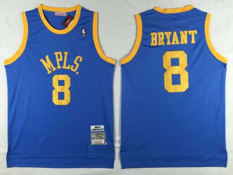 Los Angeles Lakers #8 Bryant Blue MPLS Swingman Stitched NBA Jersey,We sell and wholesale Los Angeles Lakers #8 Bryant Blue MPLS Swingman Stitched NBA Jersey on line form chian!