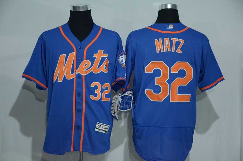 New York Mets #32 Steven Matz Blue 2016 Flexbase Collection Stitched Baseball Jersey,We sell and wholesale New York Mets #32 Steven Matz Blue 2016 Flexbase Collection Stitched Baseball Jersey on line form chian!