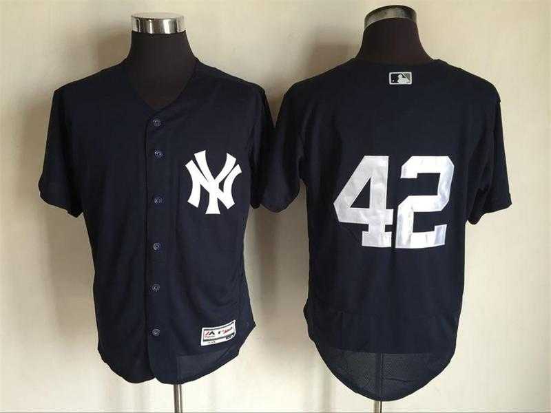 New York Yankees #42 Mariano Rivera Navy Blue (No Name) 2016 Flexbase Collection Stitched Baseball Jersey,We sell and wholesale New York Yankees #42 Mariano Rivera Navy Blue (No Name) 2016 Flexbase Collection Stitched Baseball Jersey on line form chian!