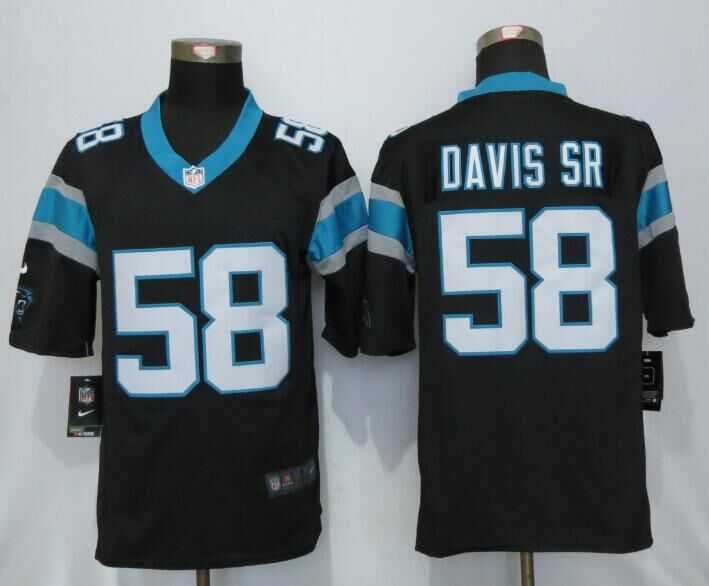 Nike Limited Carolina Panthers #58 Davis sr Black Team Color Stitched NFL Jersey,We sell and wholesale Nike Limited Carolina Panthers #58 Davis sr Black Team Color Stitched NFL Jersey on line form chian!