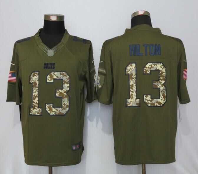 Nike Limited Indianapolis Colts #13 Hilton Green Salute To Service Stitched NFL Jersey,We sell and wholesale Nike Limited Indianapolis Colts #13 Hilton Green Salute To Service Stitched NFL Jersey on line form chian!